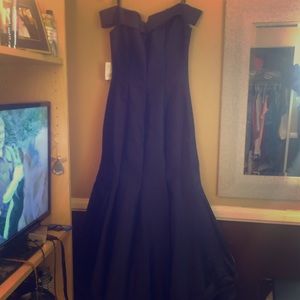 Navy Blue Classic Formal Gown